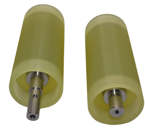 Polyurethane Drive Rollers With Metal Keyway Cores
