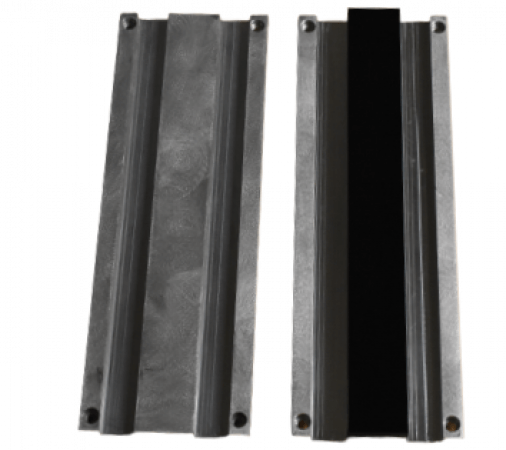 Metal Plates With Bonded Urethane