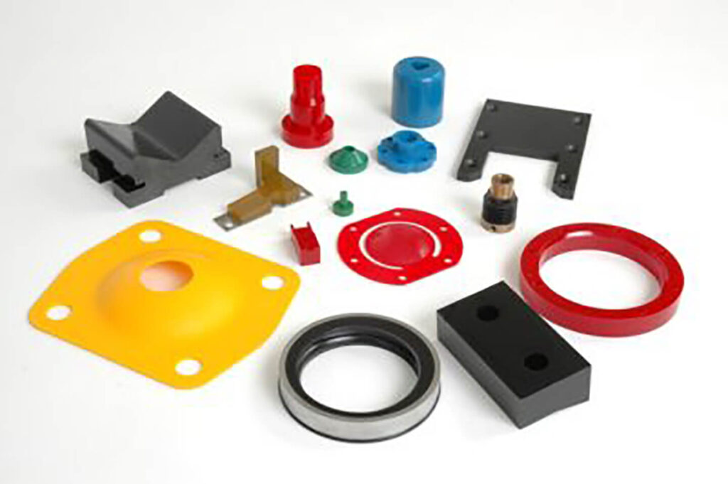 mixed parts at PSI Urethanes
