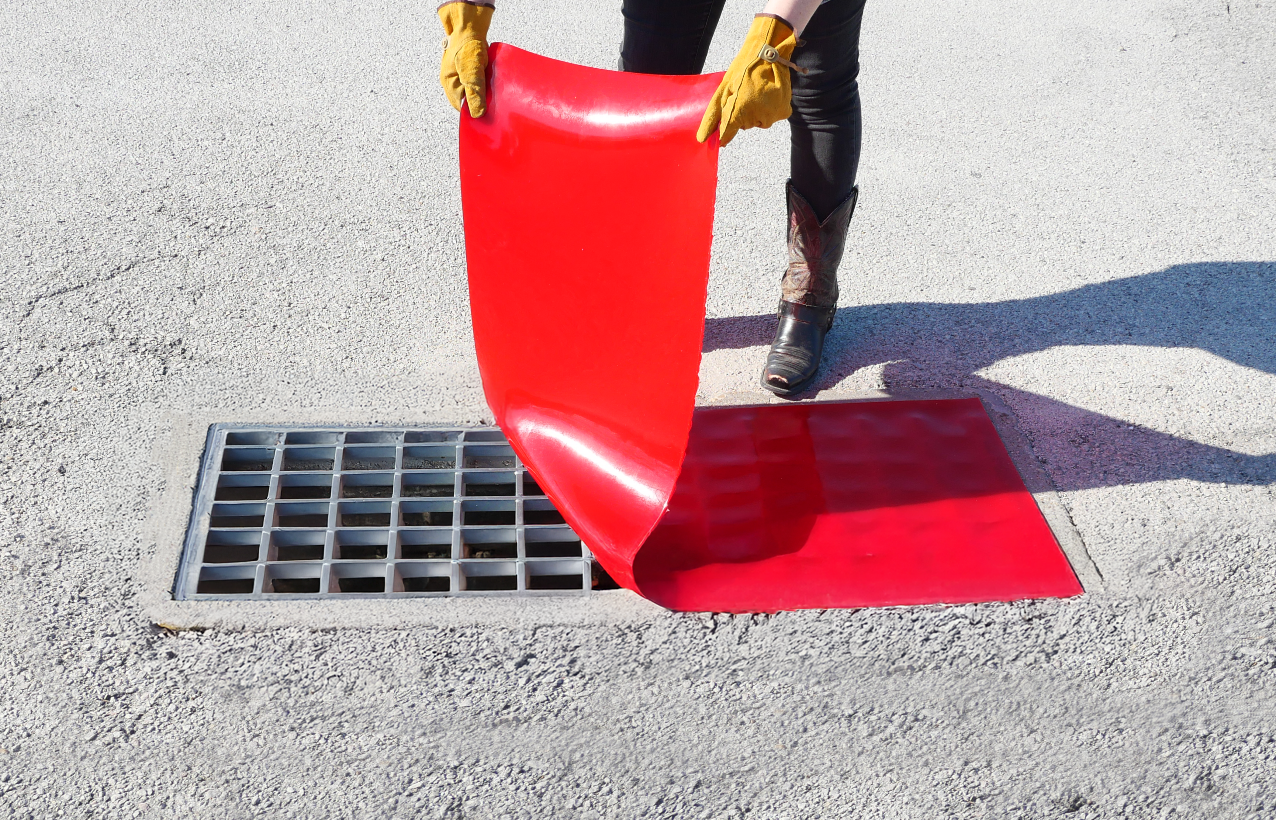 Drain Protector II - Square Drain Cover - 36" x 60" - Stock# PSI-3660A