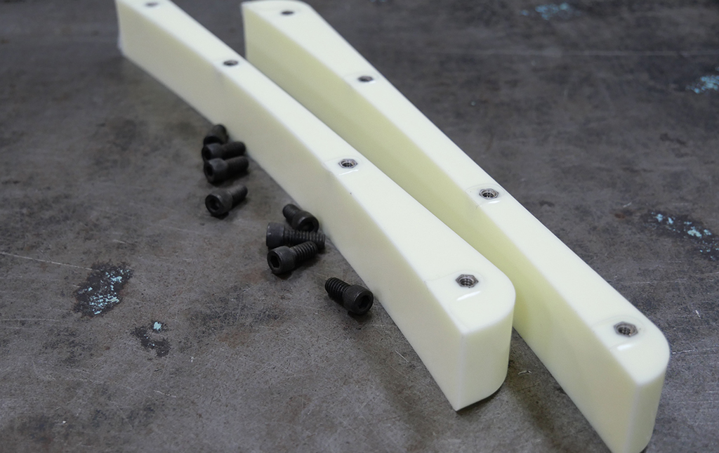 bumper - molded inserts